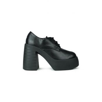 Altercore pumps Adeline femei, culoarea negru, cu toc drept