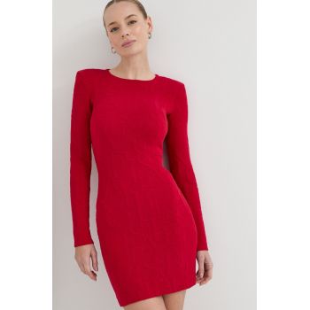 Elisabetta Franchi rochie culoarea rosu, mini, mulata