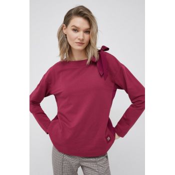 Pennyblack bluza femei, culoarea roz, neted