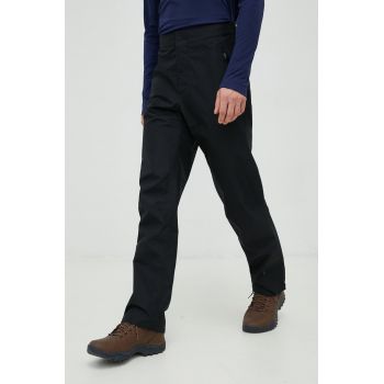 Marmot pantaloni de exterior Minimalist GORE-TEX barbati, culoarea negru de firma originali