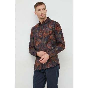 Medicine camasa barbati, cu guler clasic, slim