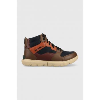 Sorel sneakers Explorer Sneaker Mid culoarea maro ieftini