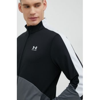 Under Armour bluza barbati, culoarea negru, modelator