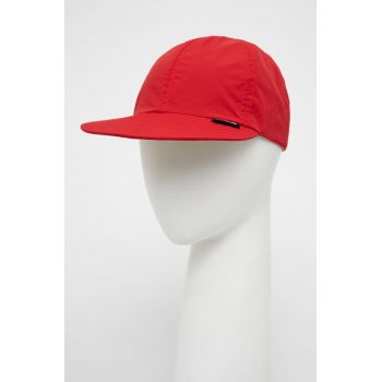 Deus Ex Machina șapcă de baseball reversibilă culoarea rosu, neted ieftina