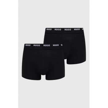 HUGO boxeri 5-pack bărbați, culoarea negru 50479944