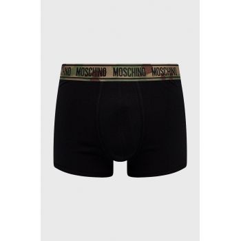 Moschino Underwear boxeri barbati, culoarea negru