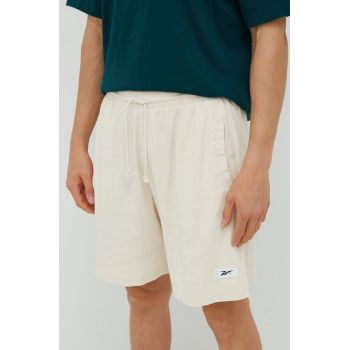 Reebok Classic pantaloni scurti barbati, culoarea bej