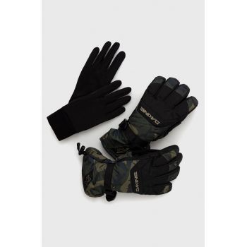 Dakine mănuși Scout culoarea verde