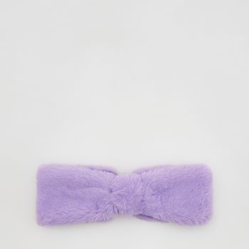 Reserved - Cordeluță din blană artificială - Violet