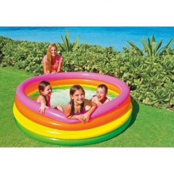 Piscina gonflabila copii Intex Sunset glow 168 x 46 cm 780 litri 56441 de firma originala