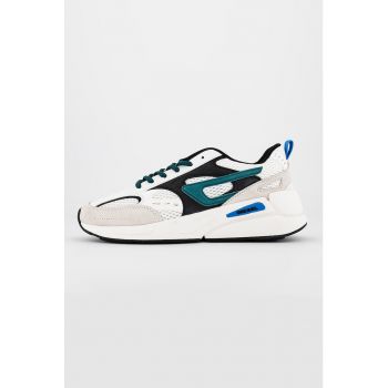 Pantofi sport cu garnituri de piele intoarsa Serendipity