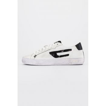 Pantofi sport low-top cu aplicatii cu paiete