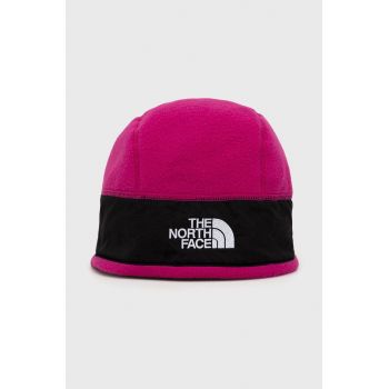 The North Face caciula culoarea violet,