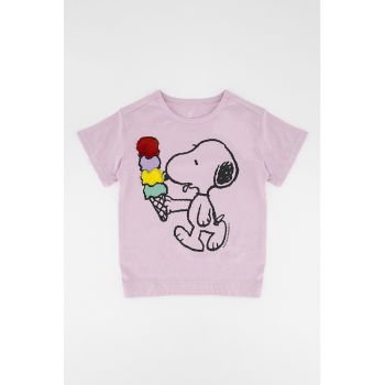 Tricou cu imprimeu Snoopy