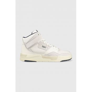 Gant sneakers din piele Brookpal culoarea alb ieftini