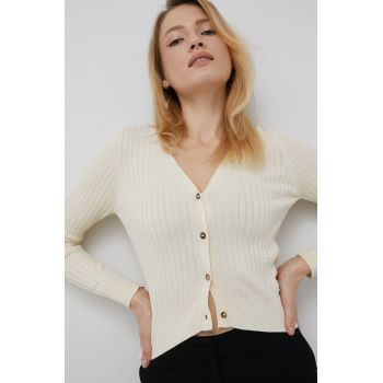 Pepe Jeans cardigan Babu femei, culoarea bej, light de firma original