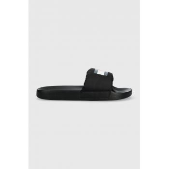 Tommy Jeans papuci Padded Tommy Jeans Pool Slide barbati, culoarea negru