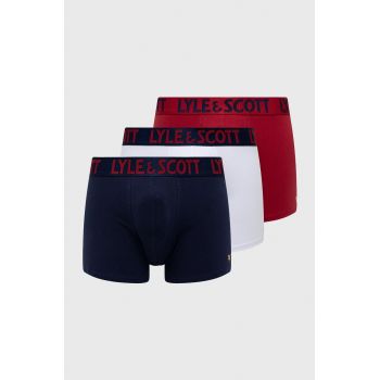 Lyle & Scott boxeri 3-pack barbati