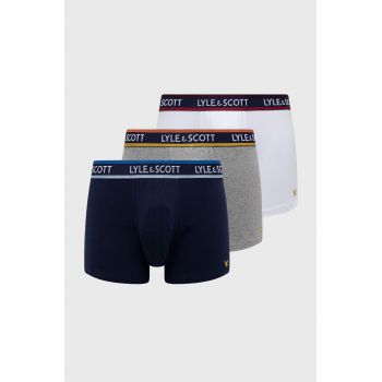 Lyle & Scott boxeri 3-pack barbati