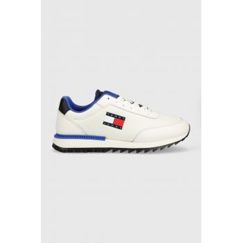 Tommy Jeans sneakers Tommy Jeans Retro Evolve culoarea bej ieftini