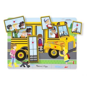 Puzzle sonor La plimbare - Melissa & Doug