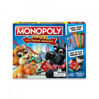 MONOPOLY JUNIOR BANCA ELECTRONICA LIMBA ROMANA