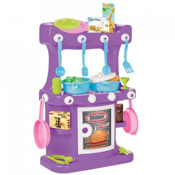 Bucatarie Pilsan Hamarat Kitchen Set purple