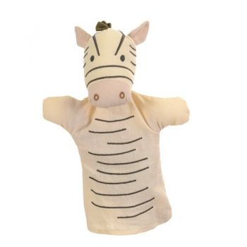 Zebra papusa de mana, Egmont Toys de firma originala
