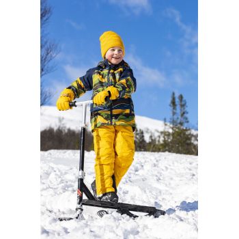 Lego Wear geaca de iarna pentru copii culoarea verde