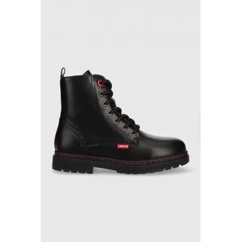 Levi's bocanci copii culoarea negru,