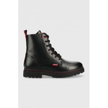 Levi's bocanci copii culoarea negru,