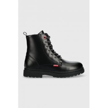Levi's bocanci copii culoarea negru,