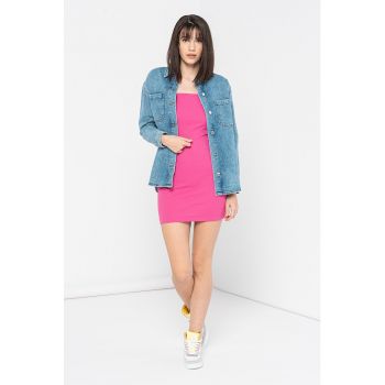 Rochie bodycon din amestec de bumbac organic Lindsay