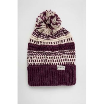 Dakine caciula Davina Beanie culoarea violet, din tricot gros ieftina