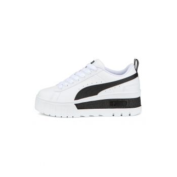 Pantofi sport de piele cu insertii de piele ecologica Mayze
