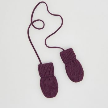 Reserved - Mănuși cu șnur - Violet