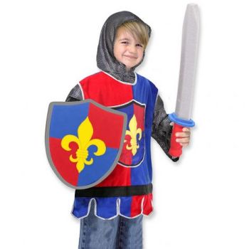 Costum carnaval copii 3-6 ani Cavaler Melissa and Doug 4849 ieftin