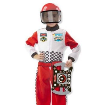 Costum de carnaval Pilot de curse Melissa and Doug la reducere