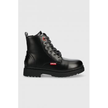 Levi's bocanci copii culoarea negru,