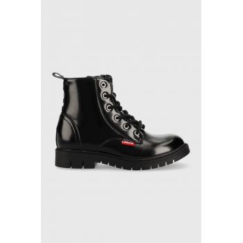 Levi's bocanci copii culoarea negru,
