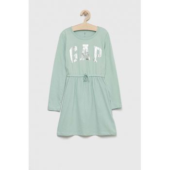 GAP rochie din bumbac pentru copii mini, evazati