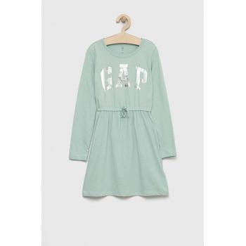 GAP rochie din bumbac pentru copii mini, evazati