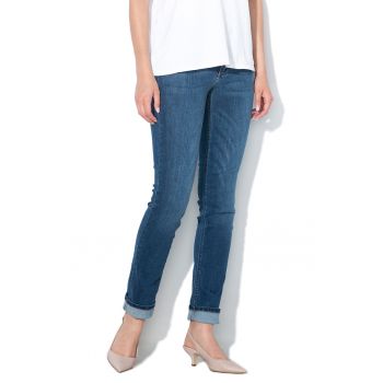 Blugi skinny cu talie joasa