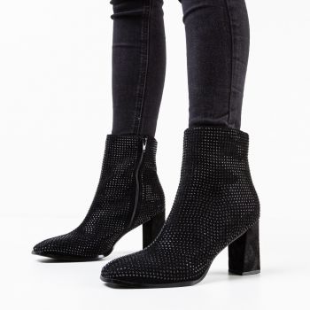 Botine dama Valery Negre Botine dama Valery Negre