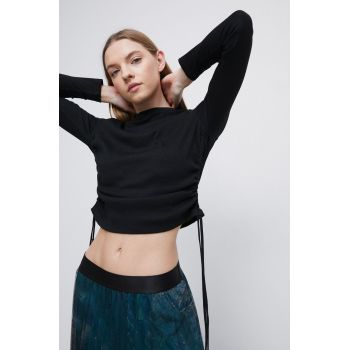 Medicine longsleeve femei, culoarea negru