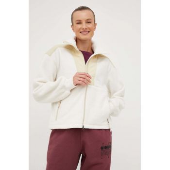 The North Face bluza Women S 94 Sherpa Denali Jacket femei, culoarea bej, de firma original