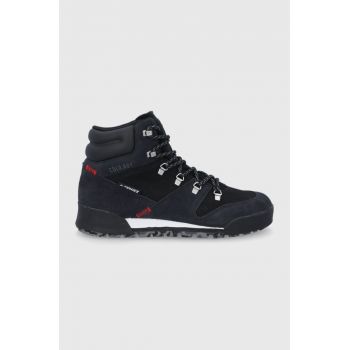 adidas TERREX sneakers Snowpitch bărbați, culoarea negru FV7957-BLACK