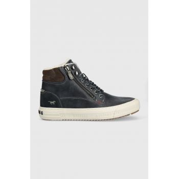 Mustang sneakers culoarea albastru marin