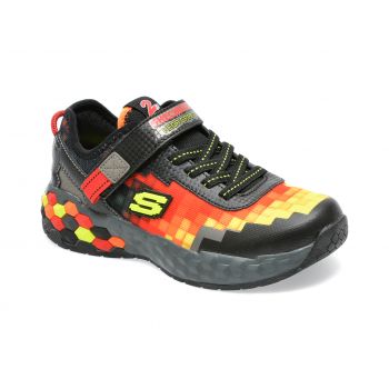 Pantofi sport SKECHERS rosii, MEGA-CRAFT 2.0, din material textil