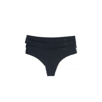 Set de chiloti tanga pentru fitness Pure Stretch - 3 perechi